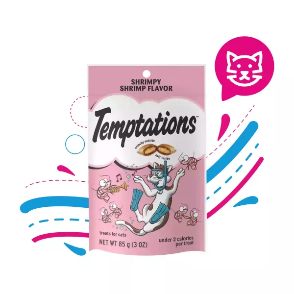 WHISKAS SNACK TEMPTATIONS CAMARON 85 GR