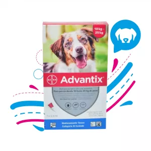 ADVANTIX 2.5 ML 10-25 KILOS