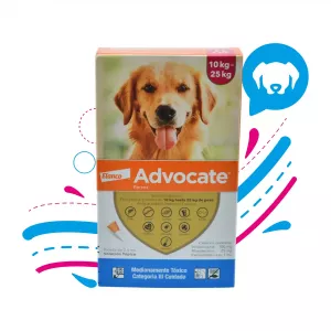 ADVOCATE 2.5 ML 10-25 KILOS