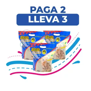 ARENA FIRST MIAU´Z 4.5 KG - PAGA 2 LLEVA 3