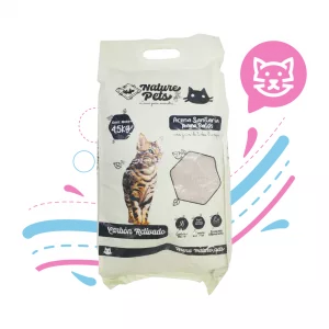 ARENA PARA GATOS NATURE PETS CARBON ACTIVAX 4.5 KG