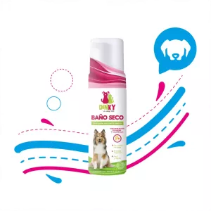 BAÑO SECO ESPUMA PERRO ADULTO X 200 ML DINKY