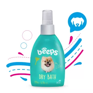 BAÑO SECO PARA MASCOTAS BEEPS 200 ML