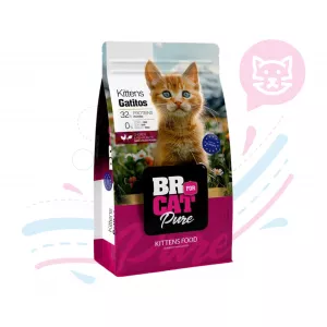 BR FOR CAT PURE GATITO POLLO X 1 KG
