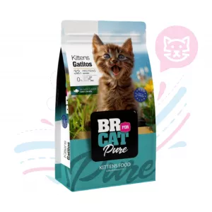 BR FOR CAT PURE GATITO SALMON X 1 KG.