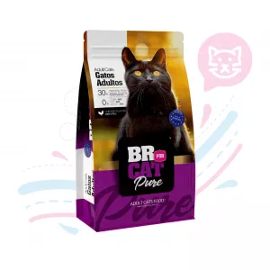 BR FOR CAT PURE GATO ADULTO POLLO X 1 KG