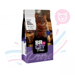 BR FOR CAT PURE GATO CASTRADO POLLO X 1 KG
