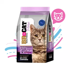 BR FOR CAT PURE GATO CASTRADO POLLO X 3 KG