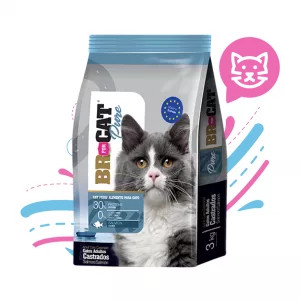 BR FOR CAT PURE GATO CASTRADO SALMON X 3 KG