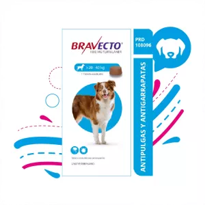BRAVECTO 1000 MG  20 - 40 KL. x1 PASTILLA