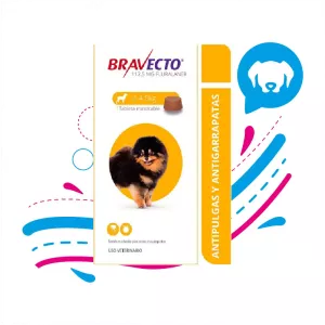 BRAVECTO /2 - 4.5 KL x1 PASTILLA