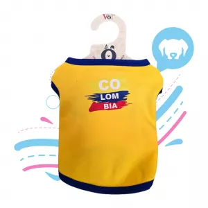 CAMISETA AMARILLA DE TEMPORADA L