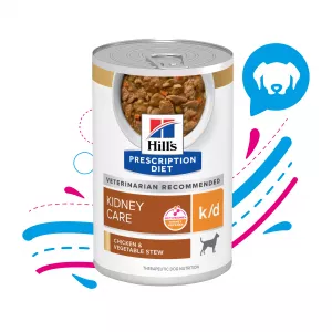 COMIDA HÚMEDA PARA PERRO HILLS PRESCRIPTION CUIDADO RENAL K/D 13 ONZ