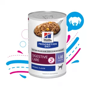COMIDA HUMEDA PARA PERRO HILLS PRESCRIPTION DIET LOW FAT I/D X 13 OZ.