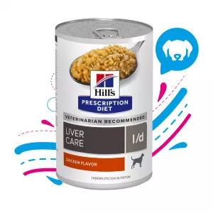 COMIDA HÚMEDA PARA PERRO HILLS PRESCRIPTION LIVER CARE L/D 13 ONZ