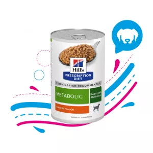 COMIDA HÚMEDA PARA PERRO HILLS PRESCRIPTION METABOLIC 13 ONZ