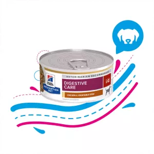 COMIDA HÚMEDA PARA PERROS HILLS POLLO Y VEGETALES I/D 5.5 ONZ