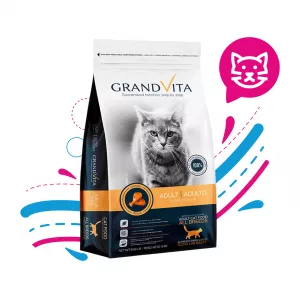 COMIDA PARA GATO ADULTO GRAND VITA POLLO