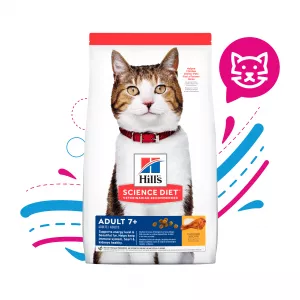 COMIDA PARA GATO HILLS ADULTO 7+