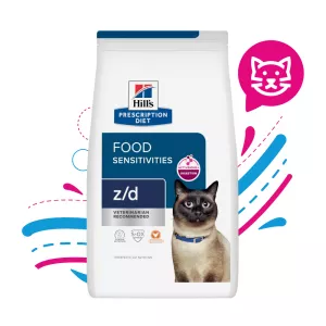 COMIDA PARA GATO HILLS ULTRA ALLERGEN DIET Z/D - 4 LBS