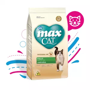 COMIDA PARA GATO MAX CASTRADOS 3KG