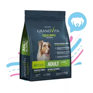 COMIDA PARA PERRO ADULTO GRAND VITA EQUILIRBIO SALMON Y PAVO 3 Kg