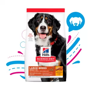 COMIDA PARA PERRO HILLS ADULTO LARGE BREED - 33LB