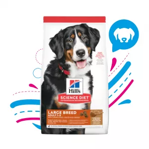COMIDA PARA PERRO HILLS ADULTO LARGE BREED LAM RICE X 33 LB