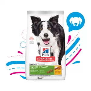 COMIDA PARA PERRO HILLS SENIOR VITALITY ADULTO 7+ 12,5 LBS