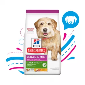 COMIDA PARA PERRO HILLS SENIOR VITALITY ADULTO 7+ RAZAS PEQUEÑAS Y MINI 3.5LBS 10770