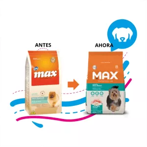 COMIDA PARA PERRO MAX ADULTO RAZA PEQUEÑA POLLO X 8KG
