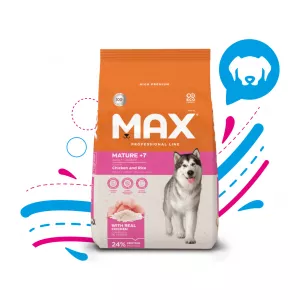 COMIDA PARA PERRO MAX MATURE POLLO Y ARROZ