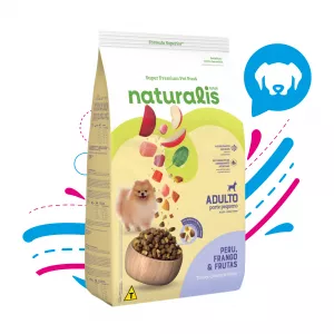 COMIDA PARA PERRO NATURALIS ADULTO RAZA PEQUEÑA POLLO, PAVO Y FRUTAS