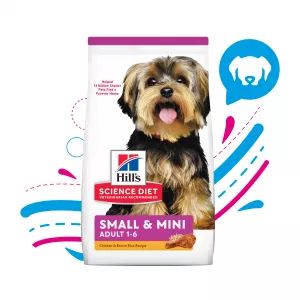 COMIDA PARA PERROS HILLS ADULTO RAZAS MINIATURA  4,5 LBS