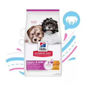COMIDA PARA PERROS HILLS CACHORROS RAZAS MINIATURA 12.5 LBS