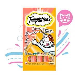 CREAMY TEMPTATIONS SALMON Y QUESO X 48 GR