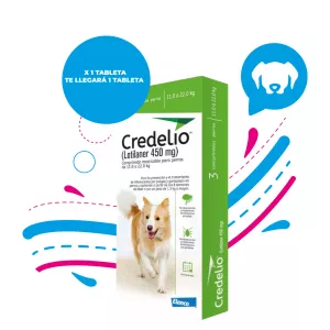 CREDELIO 450 MG 11-22 VERDE x1 PASTILLA