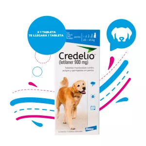 CREDELIO 900 MG X TABLETA 22-45 AZUL