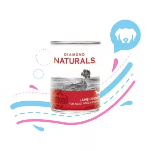 DIAMOND LATA LAMB DINNER PERRO 374 GRS