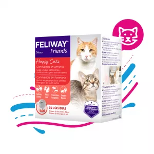 DIFUSOR PARA GATOS FELIWAY FRIENDS + RECARGA 48 ML