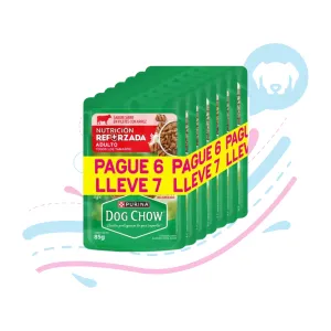 DOG CHOW POUCH MULTIPACK 4 (7 X 85 GR ) 97380