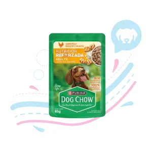 DOG CHOW POUCHE ADULTO POLLO X 85 GR