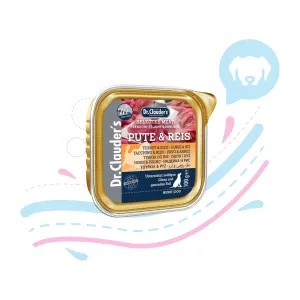 DR. CLAUDER TURKEY & RICE 100G