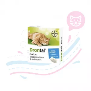 DRONTAL GATOS 2 TABS