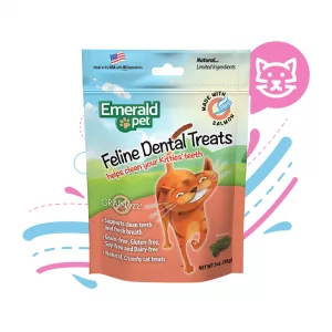 EMERALD PET CAT SNACK DENTAL SALMON (402)
