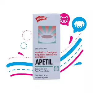 ESTIMULANTE DE APETITO APETIL PERROS Y GATOS 10ML