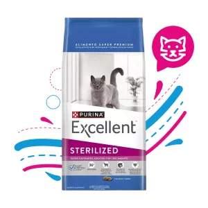 EXCELLENT GATO STERELIZED X 1KG