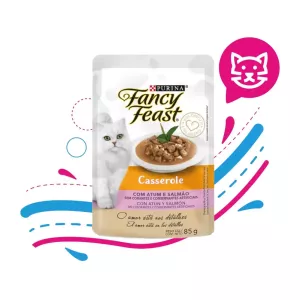 FANCY POUCHE CASSEROLE ATÚN SALMON X 85 GR