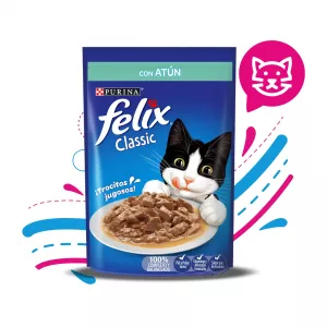 FELIX POUCH ATUN EN SALSA X 85 GR.