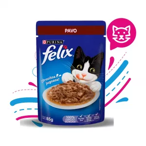 FELIX POUCHE PAVO EN SALSA X 85 GR.